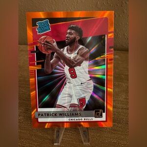 2020-21 Panini Donruss - Rated Rookies‎ Orange Laser #227 Patrick Williams (RC)